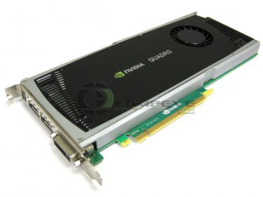 nVidia Quadro 4000 2GB GDDR5 PCIe x16 Video Card DVI DisplayPort Refurbished