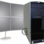 HP XW6400 Quad Core 2.66GHz/4GB/80GB 4 Monitor Trading Monitoring Workstation