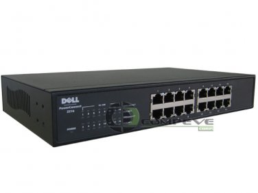 Dell 16Port PowerConnect 2216 Fast Ethernet Switch Rack Mount Brackets WJ568