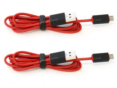 Pair of Monster Beats Replacement USB Cable Dr Dre Portable Bluetooth Speaker