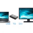HP NL571AA USB to DVI Video Graphics Card Adapter for PC's Laptops
