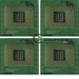Lot of 4 Intel Xeon Processors 2.60 GHz 512K Cache 400 MHz FSB SL6EQ CPU