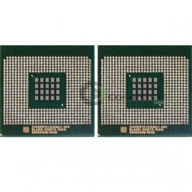 Matched Pair of Intel Xeon Processor 2.40 GHz 512K Cache 533 MHz FSB SL6GD CPU