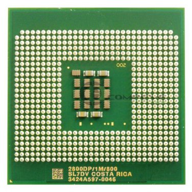 Intel Xeon Processor 2.80 GHz 1M Cache 800 MHz FSB SL7DV CPU 64-bit