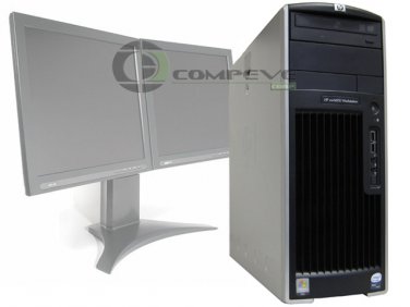 HP XW6600 Workstation Two Quad Core CPU's E5420 2.5Ghz 8GB 128GB SSD FX 4800
