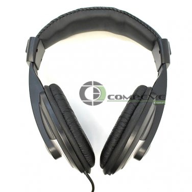 HP Synchrotech Stereo Headphones w/6' Cable 504085-001 for Desktop Laptop