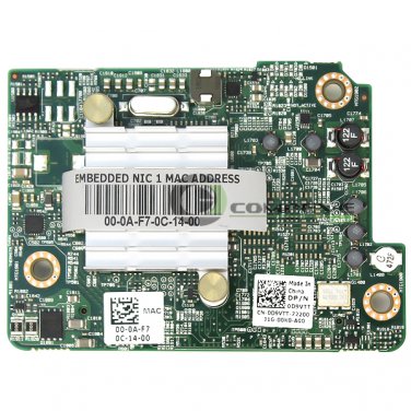 Broadcom M710H 2x10 Gigabit PCI-E x8 Mezzanine LOM Network Controller Card D9VTT