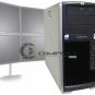 HP XW8600 Workstation Quad-Core Xeon 2.5GHz 4GB Win 7 Pro 4 Monitor Desktop