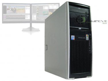 HP xw4200 Pentium 4 2.8GHz CPU/2GB RAM/80GB Workstation Computer CAD DCC No OS