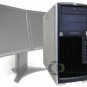 HP XW9300 Workstation Dual AMD Processors 2.4GHz/4GB/80GB/NVS 440 - 4 Monitor PC
