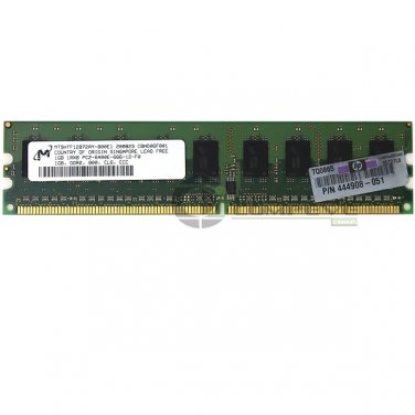 Micron 1GB DDR2 1Rx8 PC2-6400E Memory Module MT9HTF12872AY-800E1