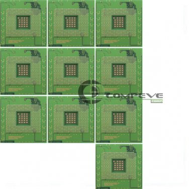 Lot of 10 Intel Xeon Processors 2.80 GHz 512K Cache 400 MHz FSB SL6WA CPU
