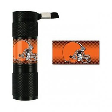NFL 9x LED Flashlight Aluminum Body Compact Team ProMark