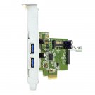 HP USB 3.0 4-port SuperSpeed PCIe x1 Card QT587AA 661320-001 663213-001