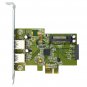 HP USB 3.0 4-port SuperSpeed PCIe x1 Card QT587AA 661320-001 663213-001