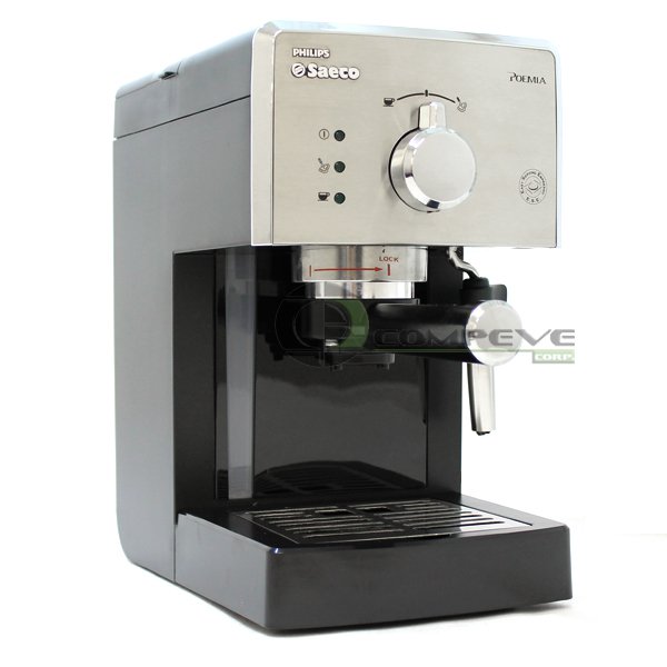 Philips Saeco Hd Poemia Manual Espresso Machine Pressurized Filter Crema