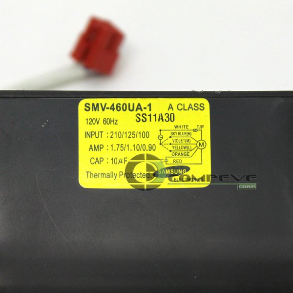 Samsung SMH9187ST Microwave Dual Blower Centrifugal Fan 120V SMV460UA1