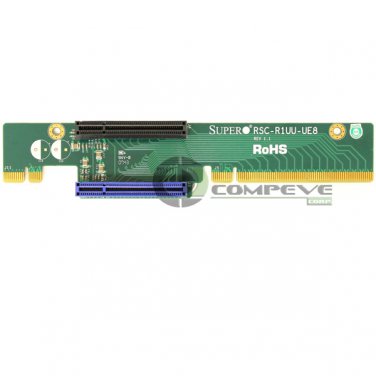 Supermicro RSC-R1UU-UE8 UIO Riser Card RHS PCIe X 1U