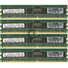 Samsung 4GB 4x1GB PC-3200 ECC CL3 184-pin Memory M312L2920CZP-CCCQ0 373029-551