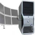 Dell Precision T7400 8 Core Xeon 2x X5472 3.0GHz 8GB 6 Monitor Computer PC Win 7