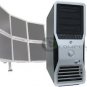 Dell Precision T7400 8 Core Xeon 2x X5472 3.0GHz 8GB 6 Monitor Computer PC Win 7