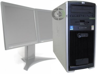 HP XW8000 Workstation Dual Xeon CPU's 3.2GHz 4GB 40GB HDD Quadro NVS 280 No OS