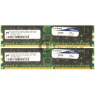Micron 4GB (2x2GB) PC3200 DDR ECC Reg 184-pin DIMM Memory MT36VDDF25672Y-40BD2