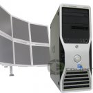 Dell Precision T3500 Quad Core CPU E5520 2.26Ghz 8GB 6 Monitor Trading Computer