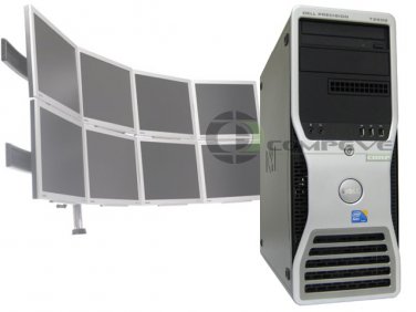 Dell Precision T3500 QC Xeon CPU E5520 2.26Ghz 8GB 8 Multi-Monitor Computer PC