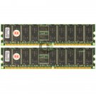 Avant Tech 1GB 2x512MB PC2100 DDR-266MHz ECC Reg DIMM Memory AVM7264R39C5266K1-A