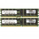 Micron 1GB 2x512MB PC2100 DDR-266MHz ECC Reg 184-Pin DIMM Memory HP 261584-041