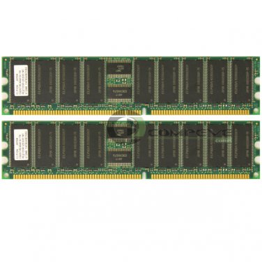 Elpida 1GB 2x512MB PC2100 DDR-266MHz ECC Reg 184-Pin DIMM Memory EBD51RC4AAFA-7B