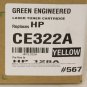 Laser Toner Cartridge Replacement for HP 128A CE322A Yellow HPCL322A