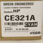 Laser Toner Cartridge Replacement for HP 128A CE321A Cyan HPCL321A