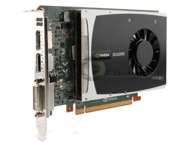nVidia Quadro 2000 1GB GDDR5 PCI-E x16 Fermi Video Card DP DVI HP 616075-001