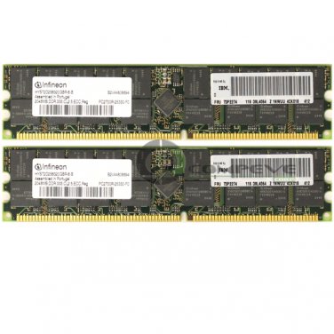 IBM 4GB (2x2GB) PC2700 DDR-333MHz ECC Reg 184-pin DIMM Memory Module 73P2274