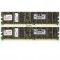 Samsung 2GB (2x1GB) PC2100 ECC Reg 184-pin DIMM Memory Module M312L2828DT0-CB0Q0