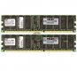 Samsung 2GB (2x1GB) PC2100 ECC Reg 184-pin DIMM Memory Module M312L2828DT0-CB0Q0