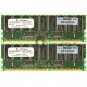 Infineon 1GB 2x512MB PC1600 ECC Reg 184-pin Memory HYS72D64000GR-8-B 175918-042