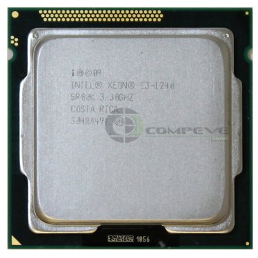 Intel Xeon E3-1240 Quad Core 3.30 GHz 8MB Cache LGA 1155 CPU Processor SR00K