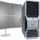 Dell Precision T7400 8 Core 2x E5440 2.83GHz 8GB Win 7 Pro 4 Monitor PC Desktop