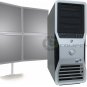 Dell Precision T7400 8 Core 2x E5440 2.83GHz 8GB Win 7 Pro 4 Monitor PC Desktop