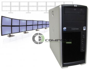 HP XW8600 16 Monitor Computer Eight-Core Processing 2.66GHz 12GB Windows 7 PC