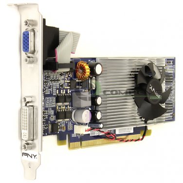 PNY Nvidia GeForce 9400GT 1GB 128-Bit DDR2 PCIE 2.0 x16 Video Card VCG941024GXPB