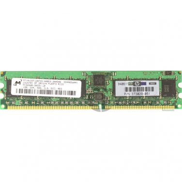 HP 1GB PC-3200 DDR-400MHz ECC Reg CL3 184-Pin Memory Module 373029-051 Micron