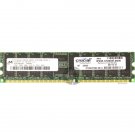 Micron 1GB PC2100 DDR-266MHz ECC Reg 184-Pin Memory Module MT18VDDT12872G-265C2