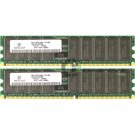 NetList  2GB (2x 1GB) PC2100 ECC Reg 184-Pin Memory Module NL9127RD12042-D21JSB