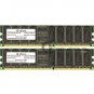 Infineon 1GB (2x 512MB) PC2100 DDR ECC Reg CL2 184-Pin Memory HYS72D64500GR-7-B