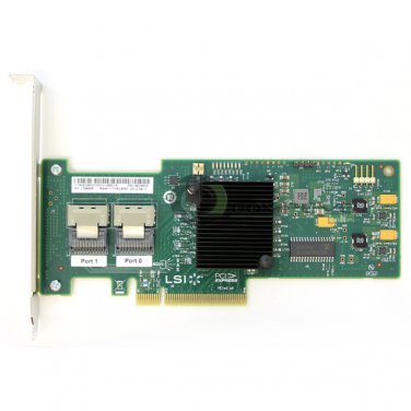 LSI SAS9220-8i PCIe 8-port 6Gb/s SAS+SATA Controller RAID 46C8933 Full Height Br