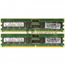 HP 2x 1GB DDR PC3200 CL3 ECC R 184-pin DIMM Memory 373029-951 XW9300 DL145 G2